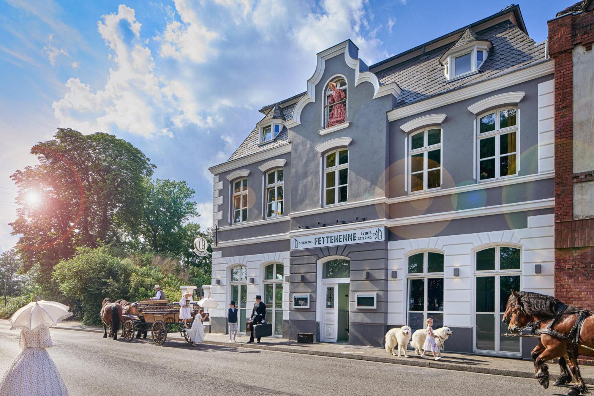 Stuckhotel Fettehenne ราทิงเงน ภายนอก รูปภาพ
